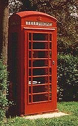 Our grade 2 listed 'K6' village telephone box - get in touch!