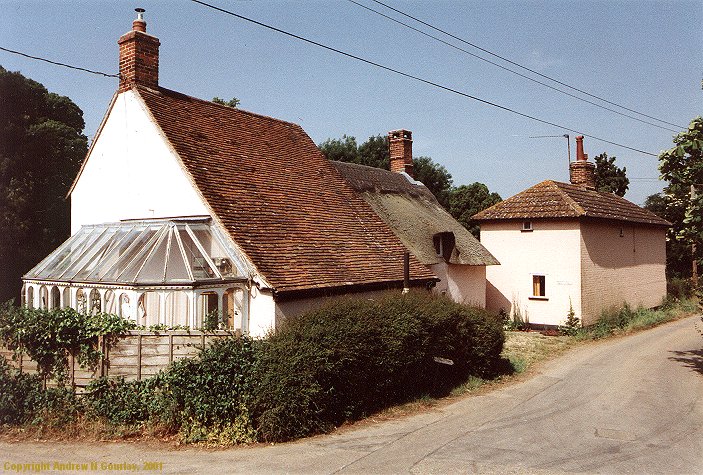 The Village - looking down Back Lane